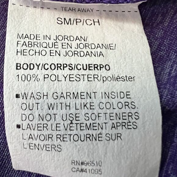 Under Armour Size S Purple UA Tech Twist Graphic HEATGEAR Hoodie Style 1351977 - Picture 7 of 10